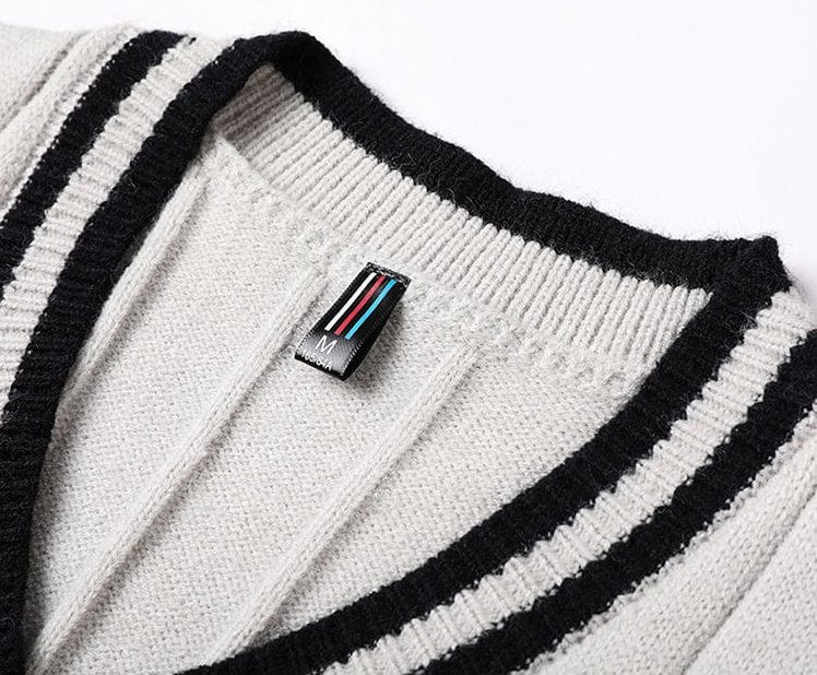 EP | Pull-over tricoté rayé pour homme