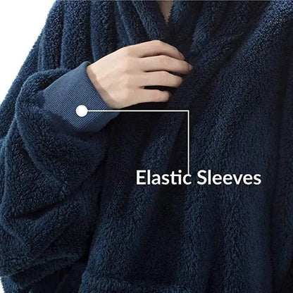 EP | Sweat à capuche en laine polaire style oversized