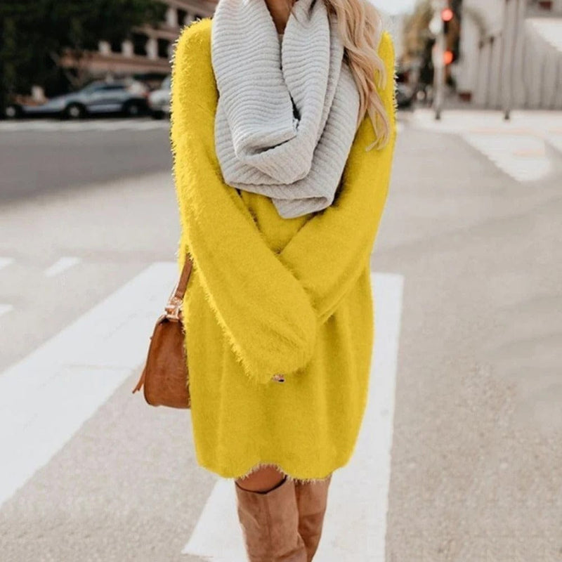 EP | Mini-robe tricotée style pull-over