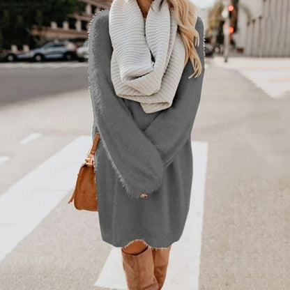 EP | Mini-robe tricotée style pull-over