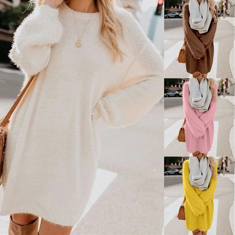 EP | Mini-robe tricotée style pull-over