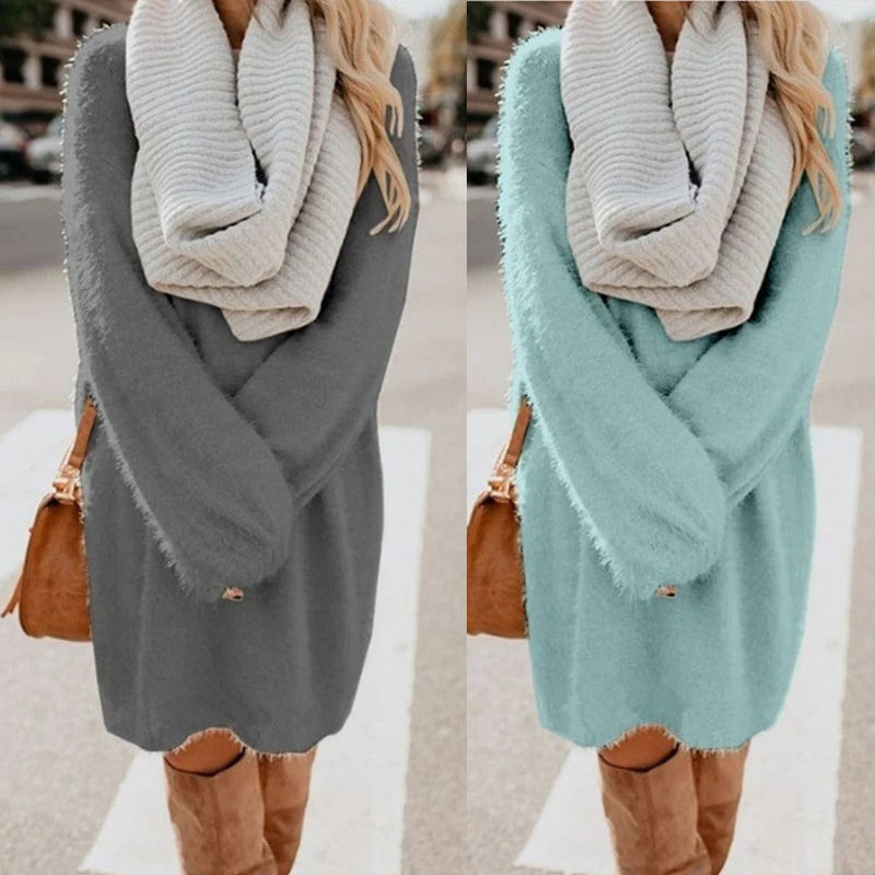 EP | Mini-robe tricotée style pull-over