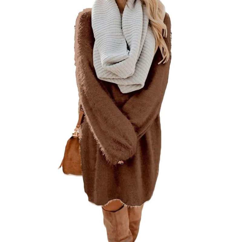 EP | Mini-robe tricotée style pull-over