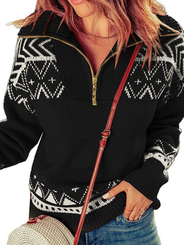 Pull vintage classique