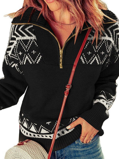 Pull vintage classique