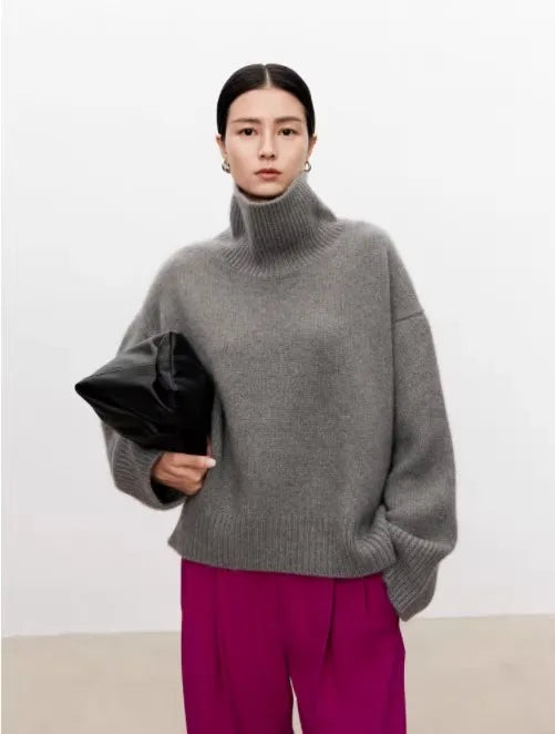 EP | MW - pull-over midi tricoté confortable