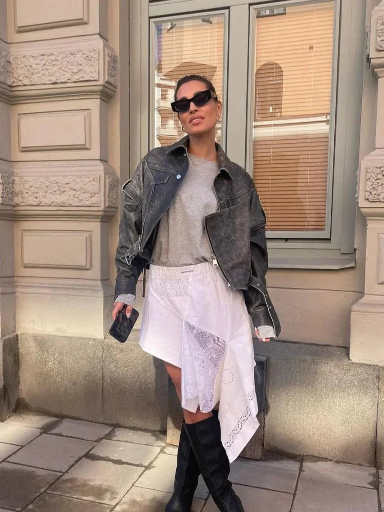 Veste au style vintage intemporel