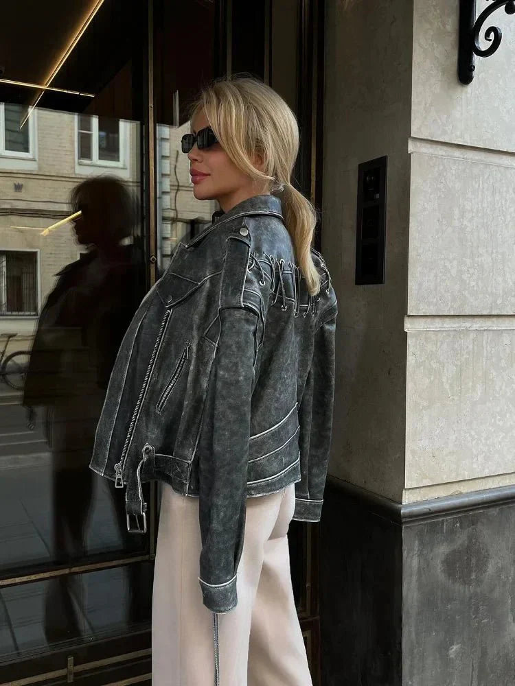 Veste au style vintage intemporel