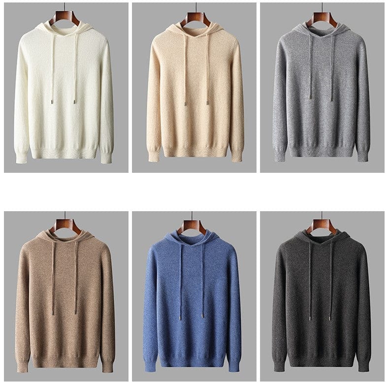 EP | Sweat à capuche tricoté sans couture