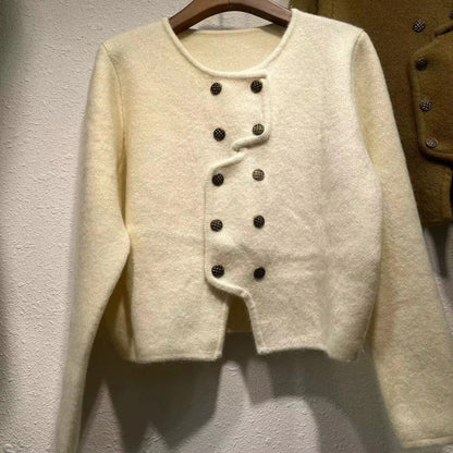 EP | Pull-over femme avec double rangée de boutons