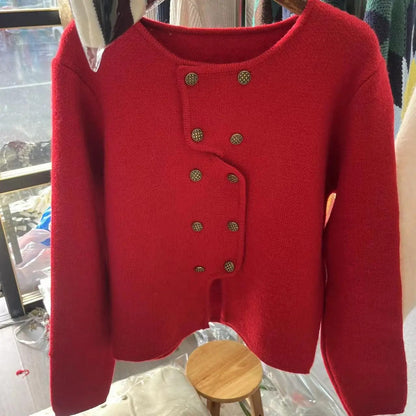 EP | Pull-over femme avec double rangée de boutons