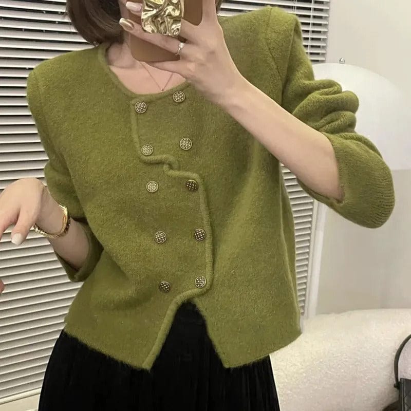 EP | Pull-over femme avec double rangée de boutons