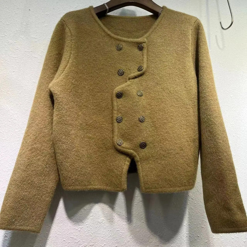 EP | Pull-over femme avec double rangée de boutons