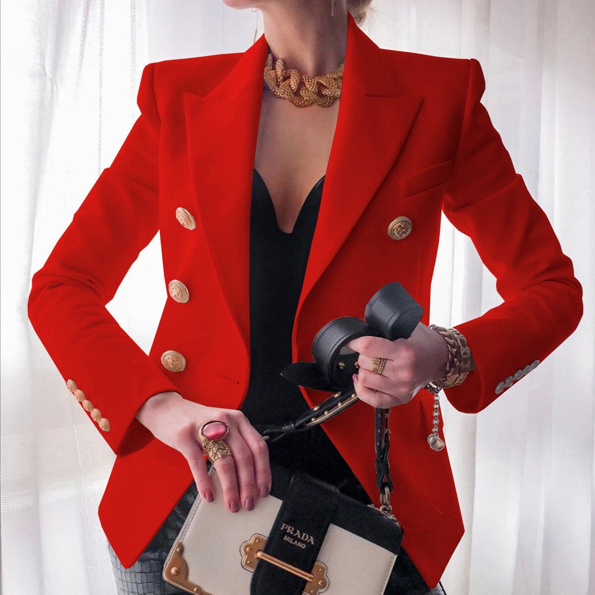 Veste au style vintage intemporel