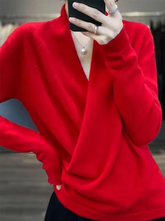 EP | Pull-over kimono en laine mérinos