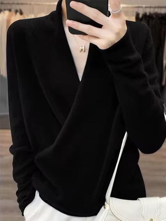 EP | Pull-over kimono en laine mérinos