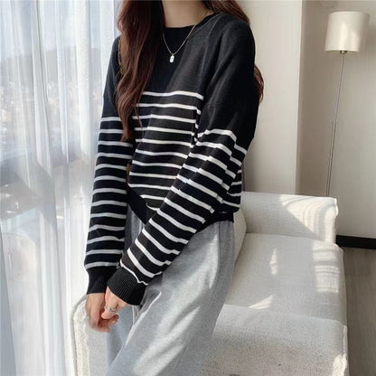 EP | Pull-over solide à col rond