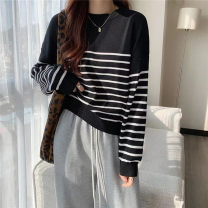 EP | Pull-over solide à col rond