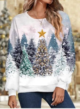 EP | Sweat-shirt élégant Kerstmis