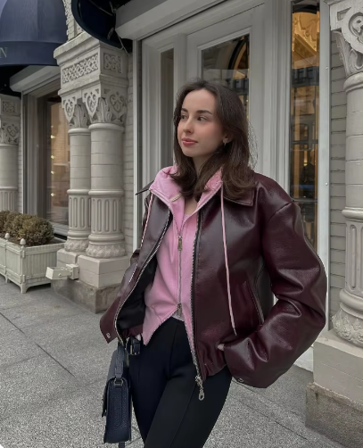 Veste au design gracieux