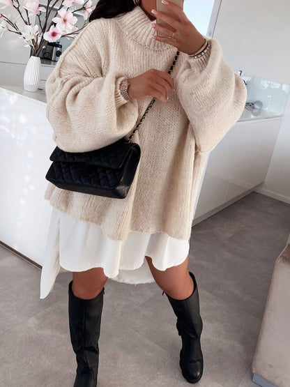 Pull au design réfléchi