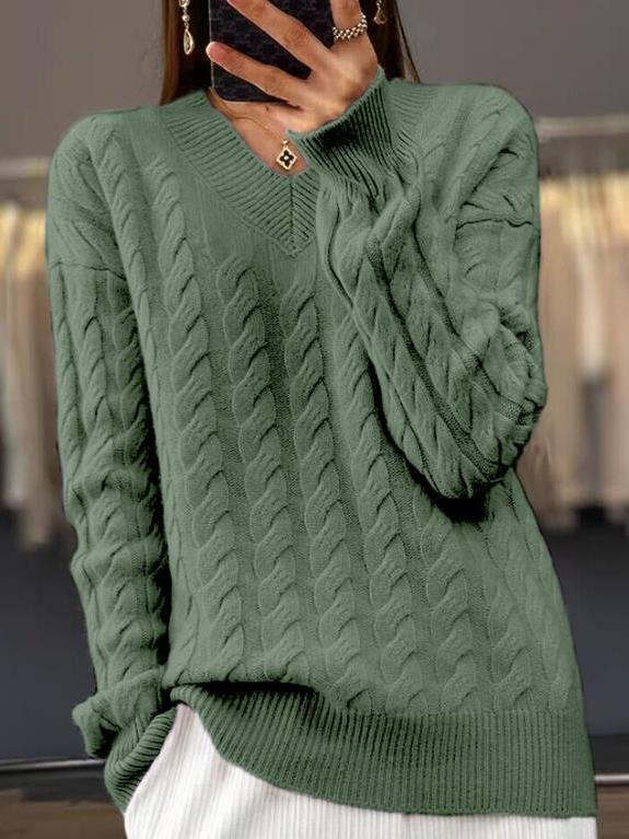 Pull au design classique