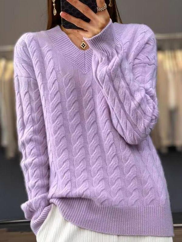 Pull au design classique