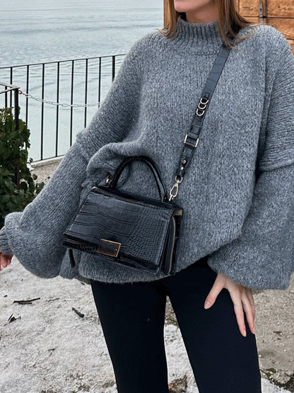 Pull au design réfléchi