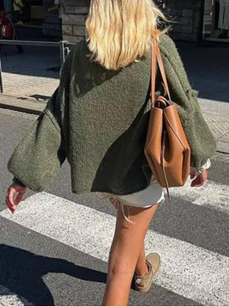 Pull au design réfléchi