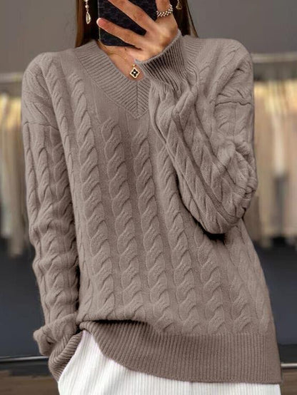 Pull au design classique