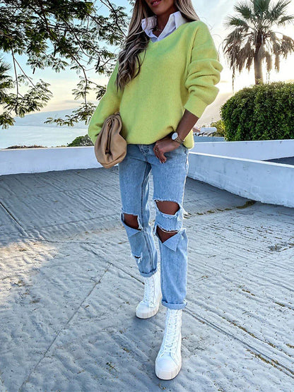 Pull au style vintage intemporel