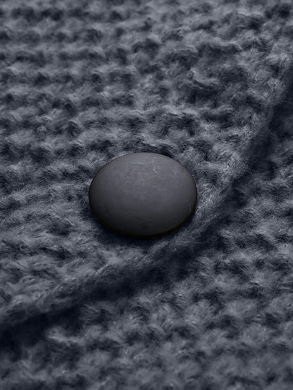 SL | Cardigan à capuche en grosse maille