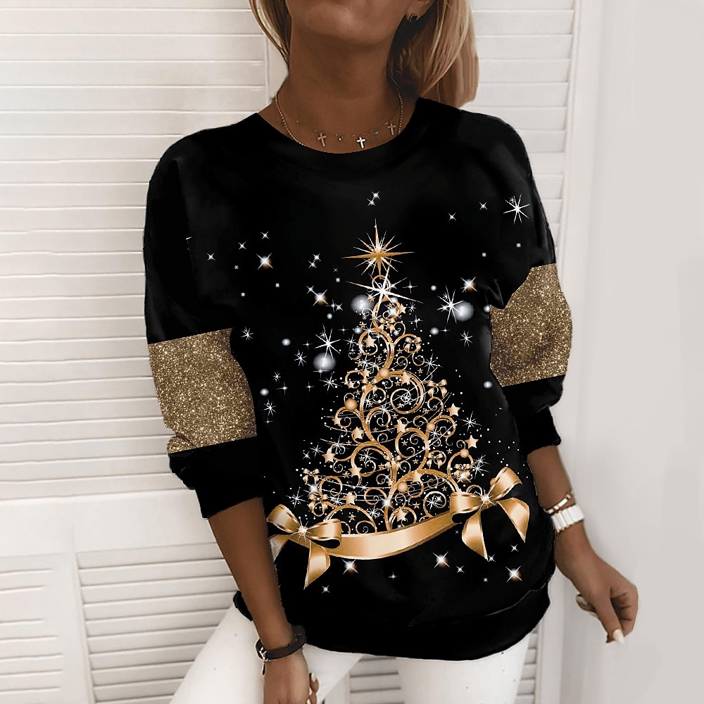 EP | Elégant pull-over sapin de Noël