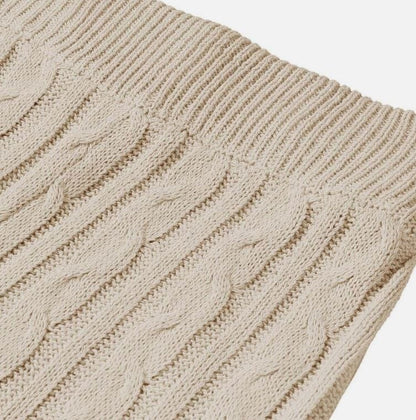 EP | MW -Tricot long femme 2 pièces avec pull épais
