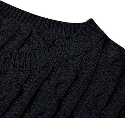 EP | MW -Tricot long femme 2 pièces avec pull épais