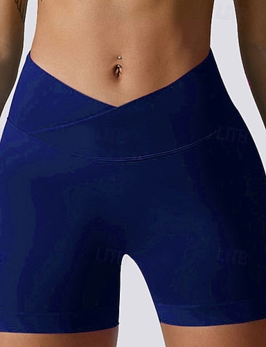 Stretchy Boxer Shorts Swimsuit Stretchy Boxer Shorts Tummy Control High Waist Slim Vacation Beach Wear Color Sleeveless Bathing Suits
