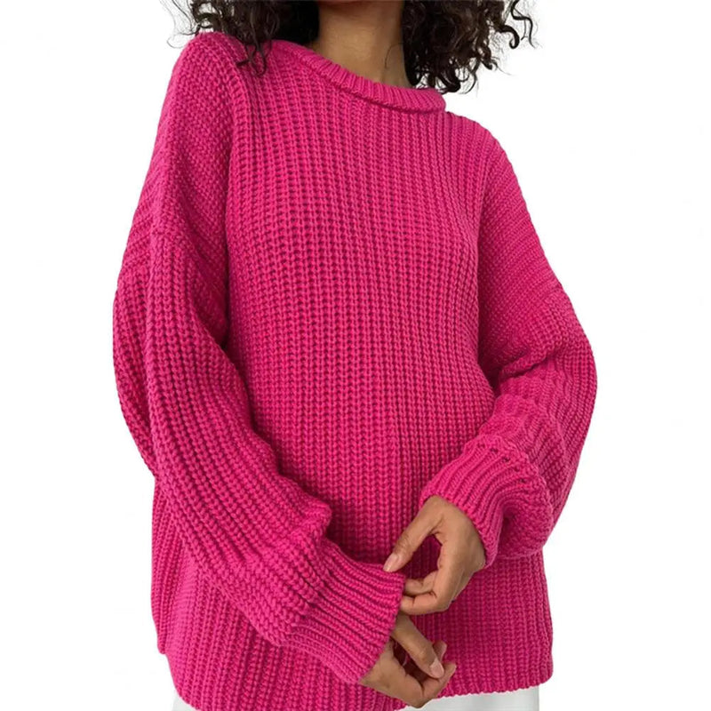 EP | Pull-over en tricot douillet à col rond
