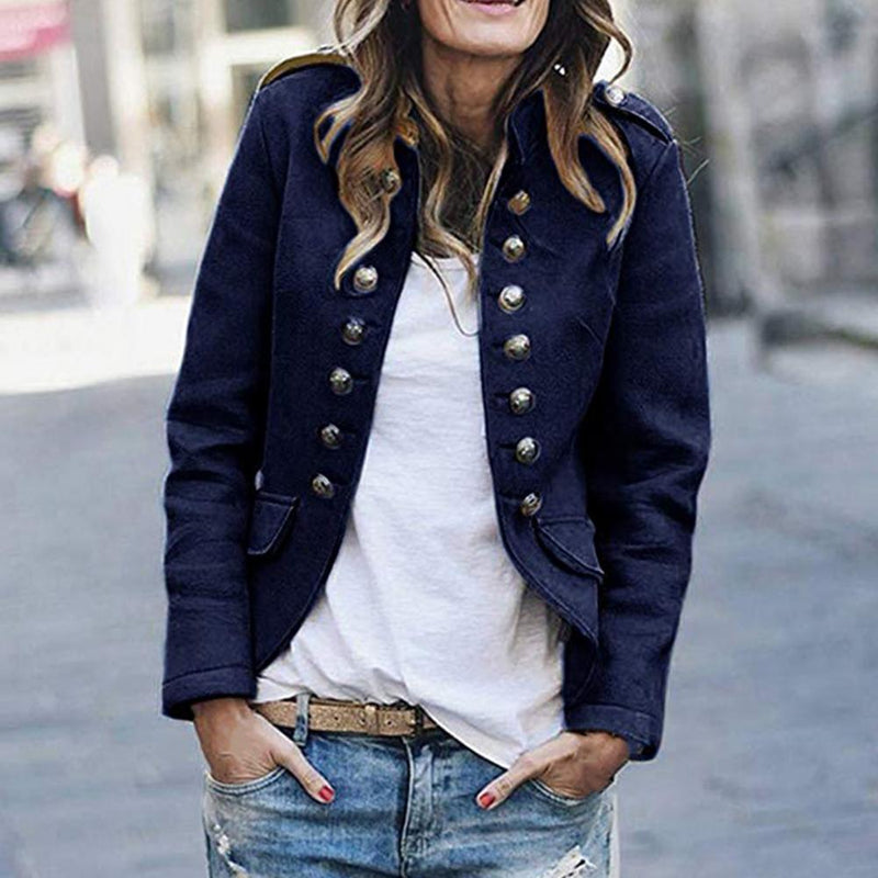 EP | Blazer à col montant pour dames