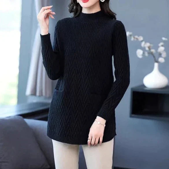 EP | Pull à col haut pour femme