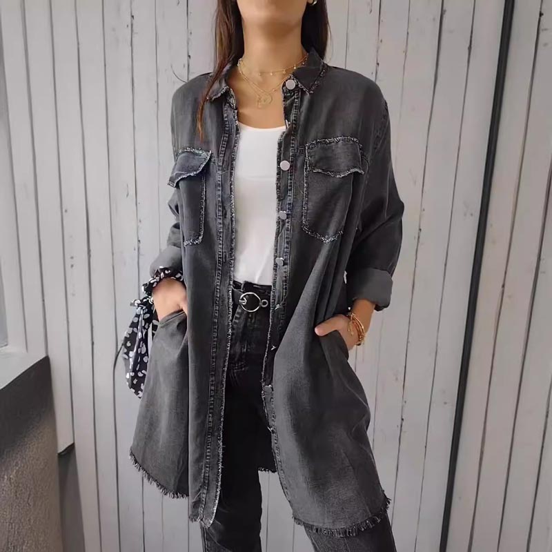 EP | Veste longue classique pour femmes