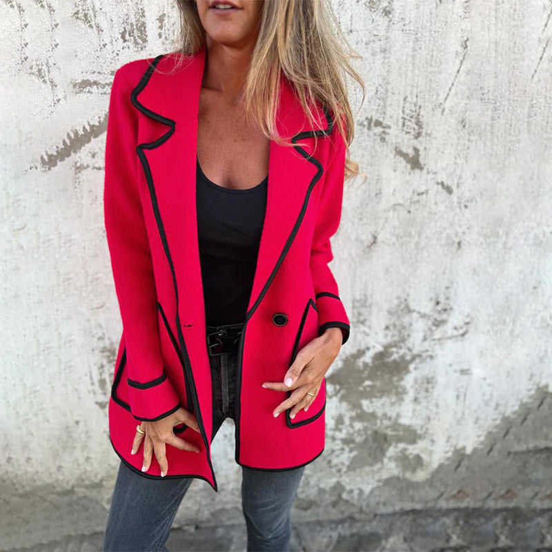 EP | Veste décontractée avec boutons pour femmes