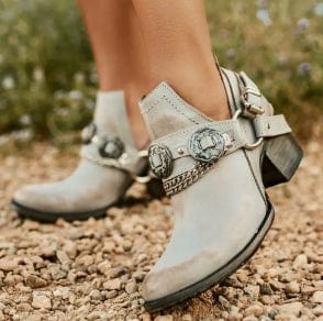SL | Chunky Mid Heel Chaussures Vintage