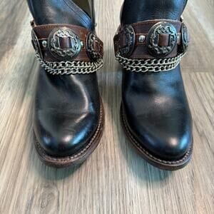 SL | Chunky Mid Heel Chaussures Vintage