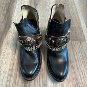 SL | Chunky Mid Heel Chaussures Vintage