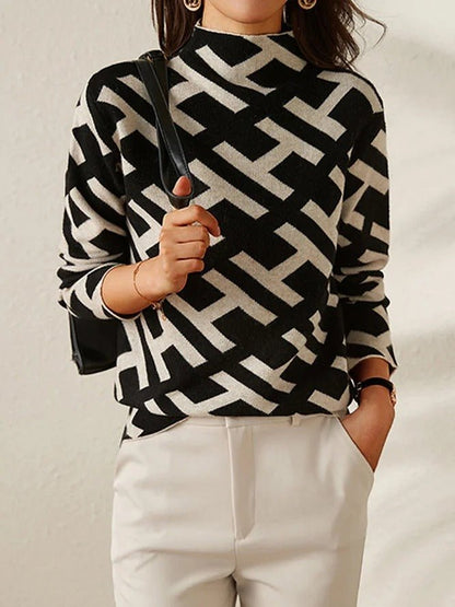 Pull au style vintage intemporel