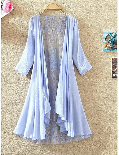 Swimwear Cover Up Rash Guard Tankini Top Dress Swimsuit Ruched Lace Patchwork Vacation Beach Wear V Neck Long Sleeve Bathing Suits