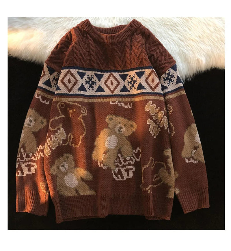 Pull au style vintage intemporel