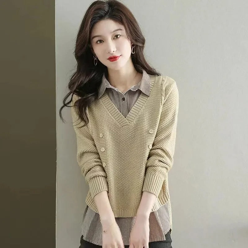 Pull au design classique