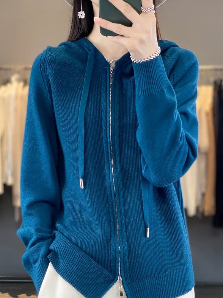 Pull au design réfléchi