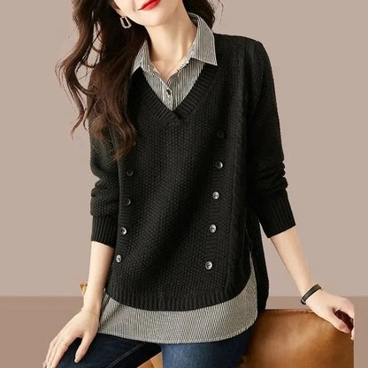 Pull au design classique